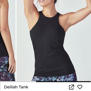 Fabletics Delia Tank Black Large
